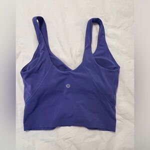 LULULEMON align tank charged indigo color